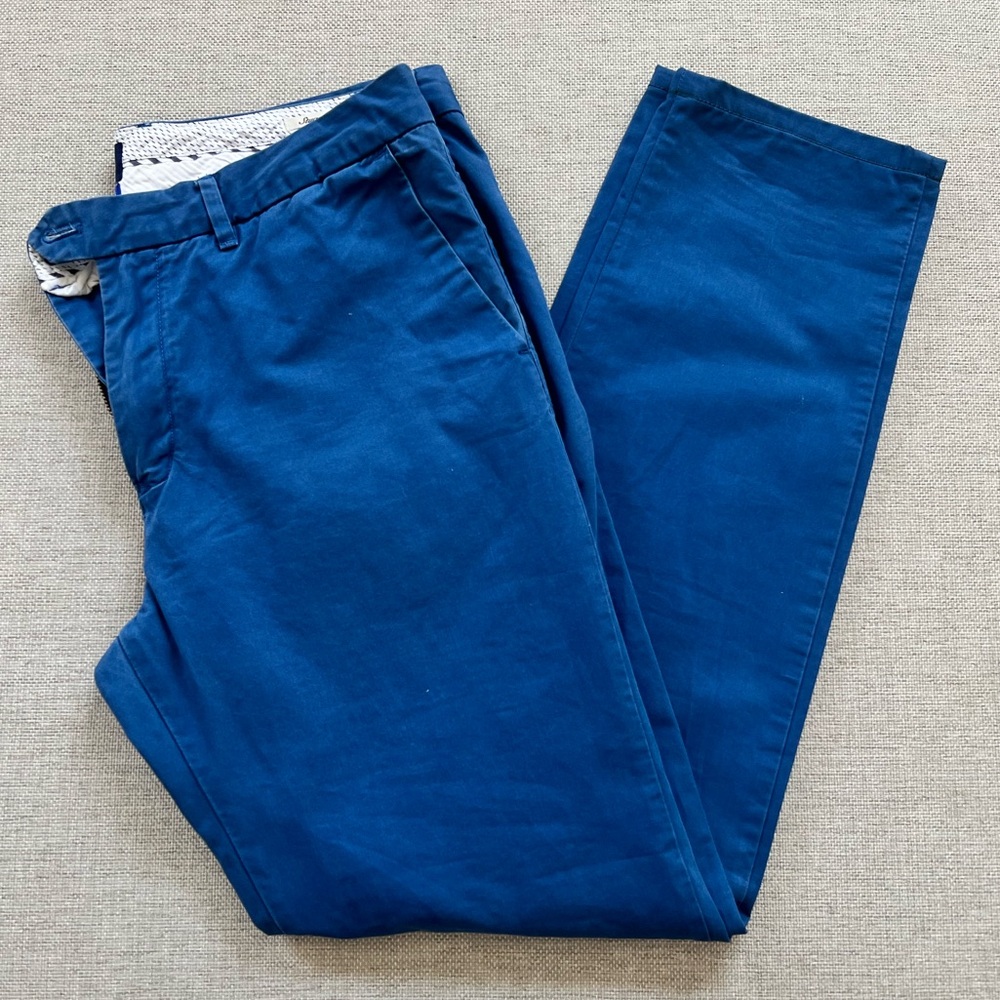 Scotch and Soda Stuart Cotton Chino Blue